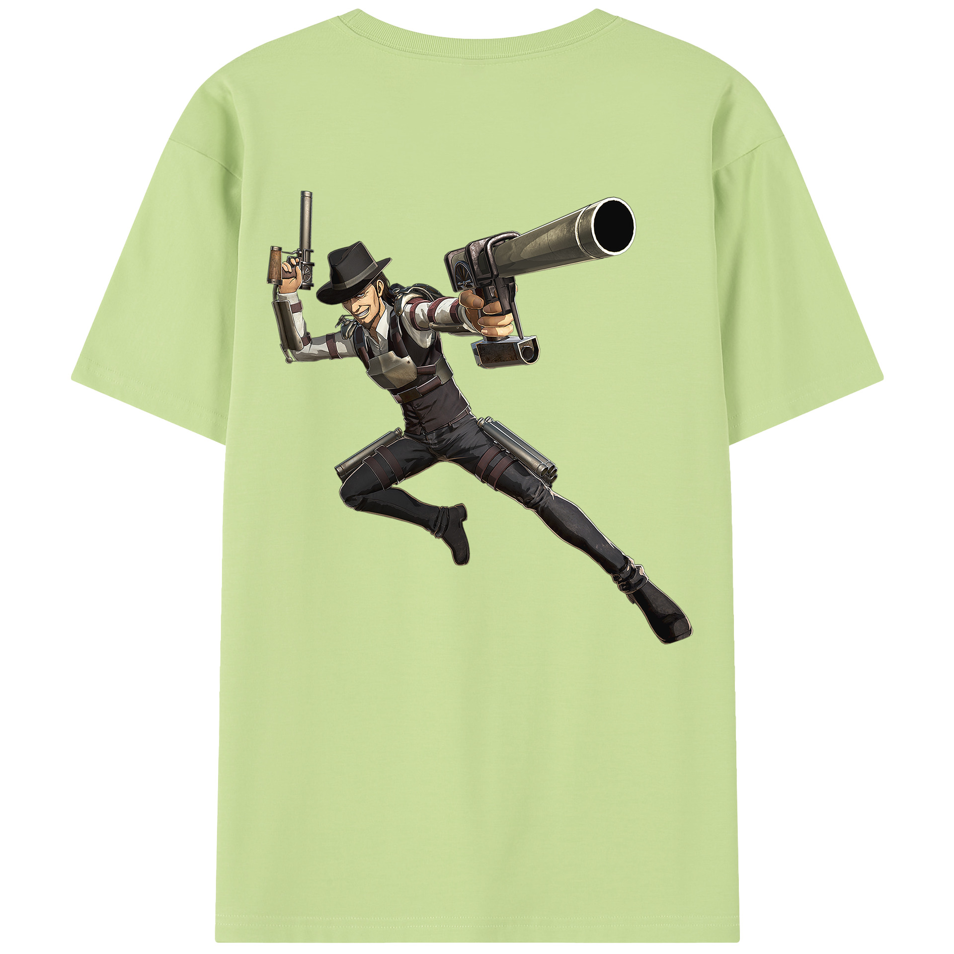 （画像用） 進撃の巨人 Attack on Titan 綿100％半袖Tシャツ（背面プリント）